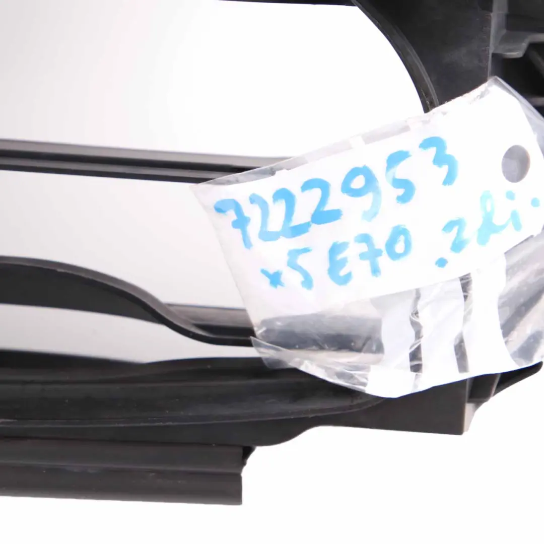 BMW E70 LCI Front Panel Air Intake Radiator Duct Cowling Carrier Support - SKU 7222953 - Part number 7222953