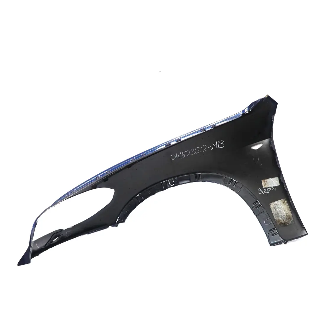 Side Wing Panel BMW X5 E70 LCI Front Right O/S Fender Tiefseeblau Metallic A76 to with Part number 7222996 Side Wing Panel BMW X5 E70 LCI Front Right O/S Fender Tiefseeblau Metallic A76 - SKU 7222996-DSB - Part number 7222996