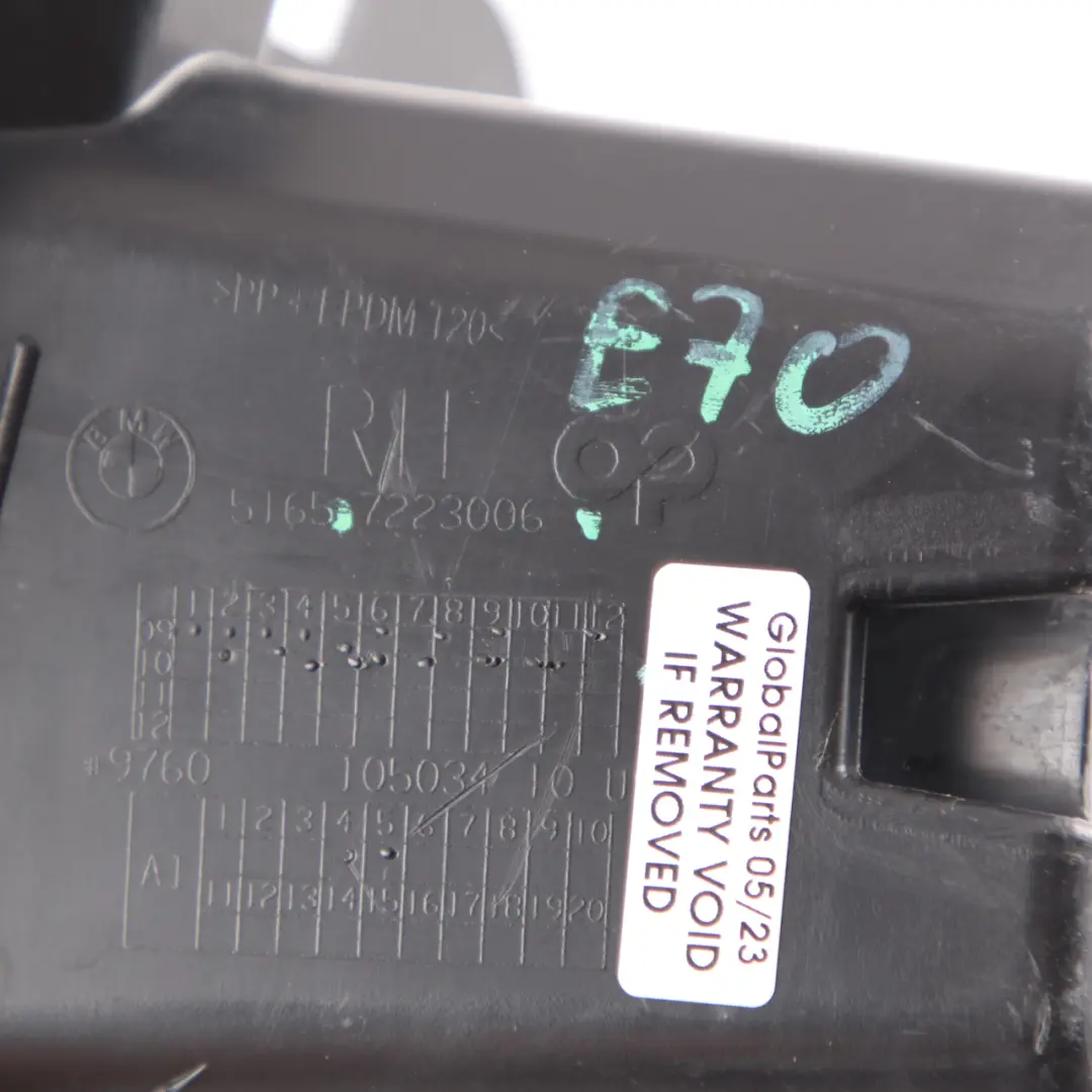  Scheinwerfer Düsen BMW X5 E70 LCI Vorne Rechts Halterung - SKU 7223006 - Teilenummer 7223006