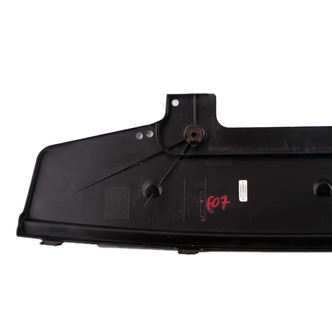 BMW F07 Covering Trim Rear Centre Cover Panel Shield Guard - SKU 7223203 - Part number 7223203