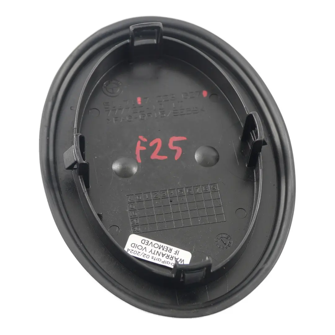 BMW X3 F25 Túnel Motor Pared Mamparo Embellecedor Panel Tapa Cubre Aleta - SKU 7223627 - Número de pieza 7223627