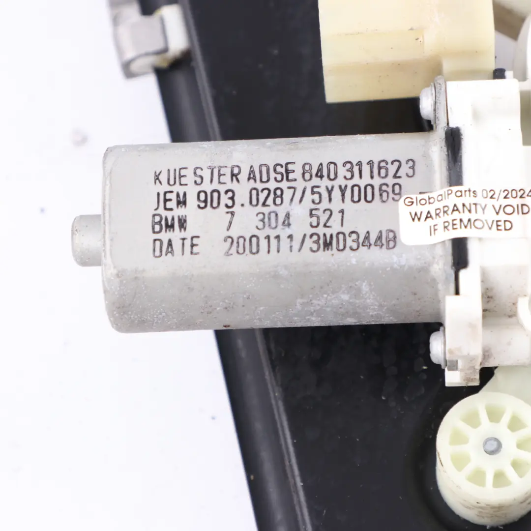  Fensterheber BMW F12 Vorne Links Regulator Mechanismus Mit Motor - SKU 7223651 - Teilenummer 7223651