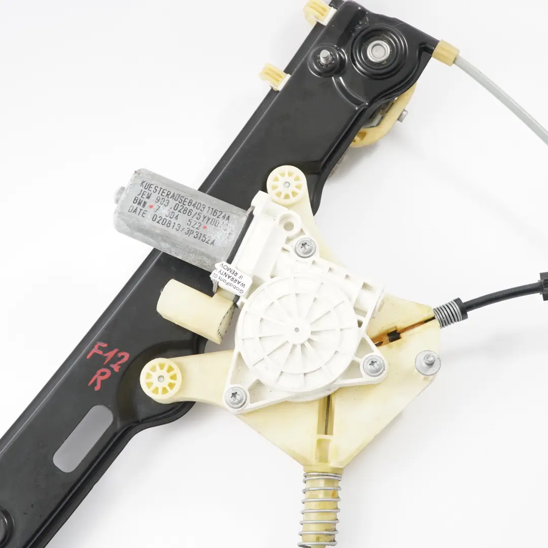 Fensterheber BMW F12 F13 Regulator Tür vorne rechts Motor antrieb 7304522 für mit Teilenummer 7223652 Fensterheber BMW F12 F13 Regulator Tür vorne rechts Motor antrieb 7304522 - SKU 7223652 - Teilenummer 7223652