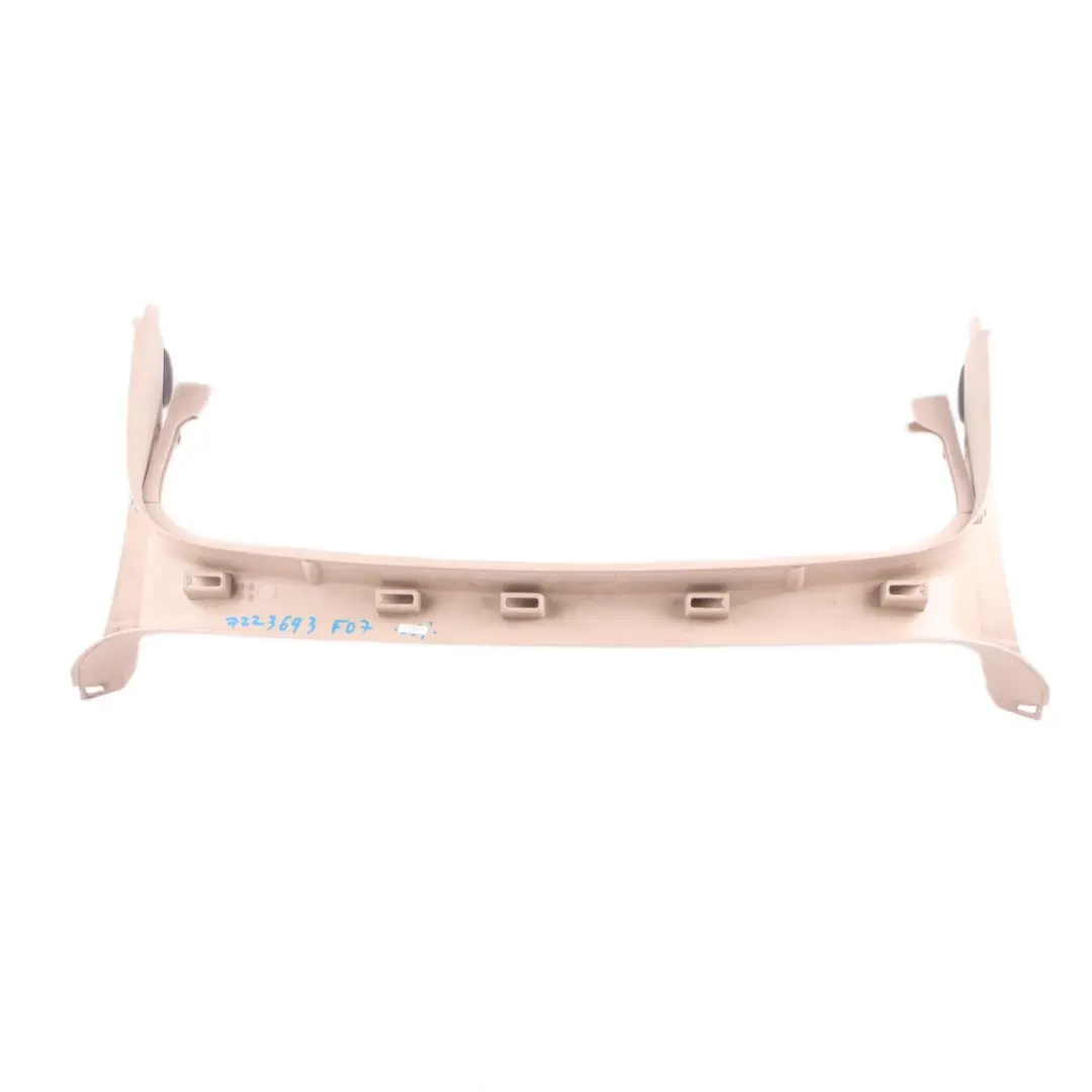 Boot Trunk Panel Interior Lower Covering Panel Oyster to BMW F07 with Part number 7223693 BMW F07 Boot Trunk Panel Interior Lower Covering Panel Oyster - SKU 7223693 - Part number 7223693