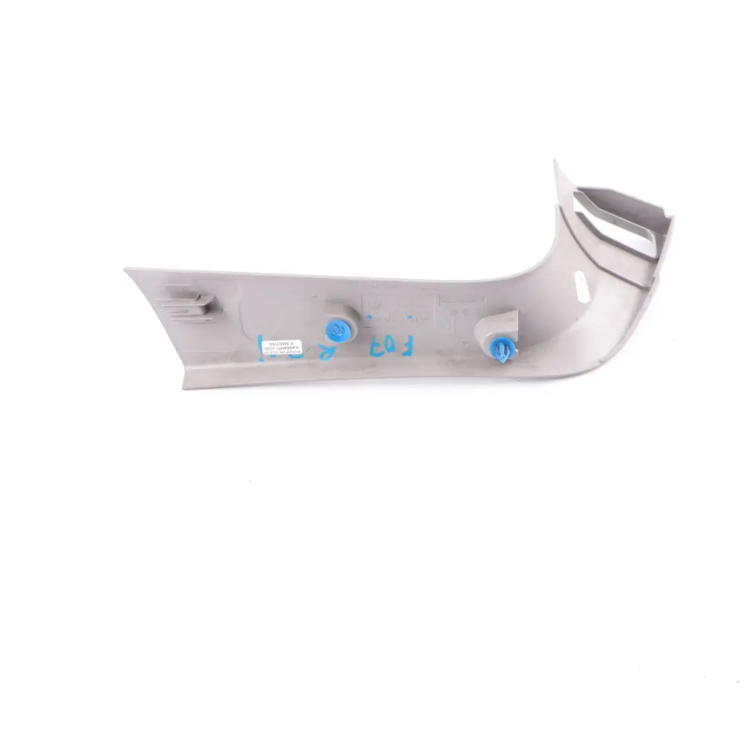 Trunk Lid Panel Rear Right O/S Tailgate Trim Cover Everest Grey 7201652 to BMW F07 with Part number 7223696 BMW F07 Trunk Lid Panel Rear Right O/S Tailgate Trim Cover Everest Grey 7201652 - SKU 7223696 - Part number 7223696