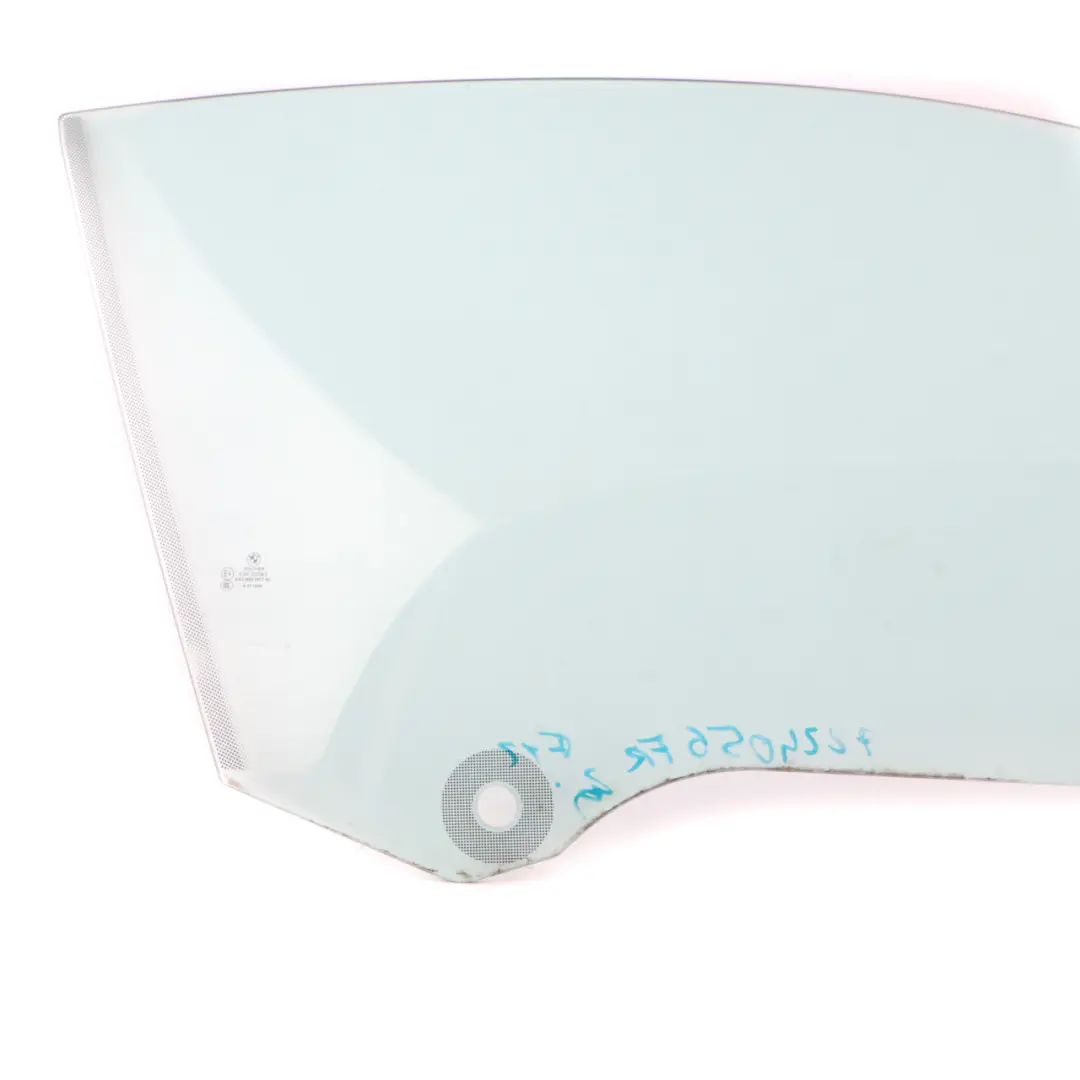 BMW F12 F13 Side Window Door Front Right O/S Glass Glazing Green AS2 - SKU 7224056 - Part number 7224056
