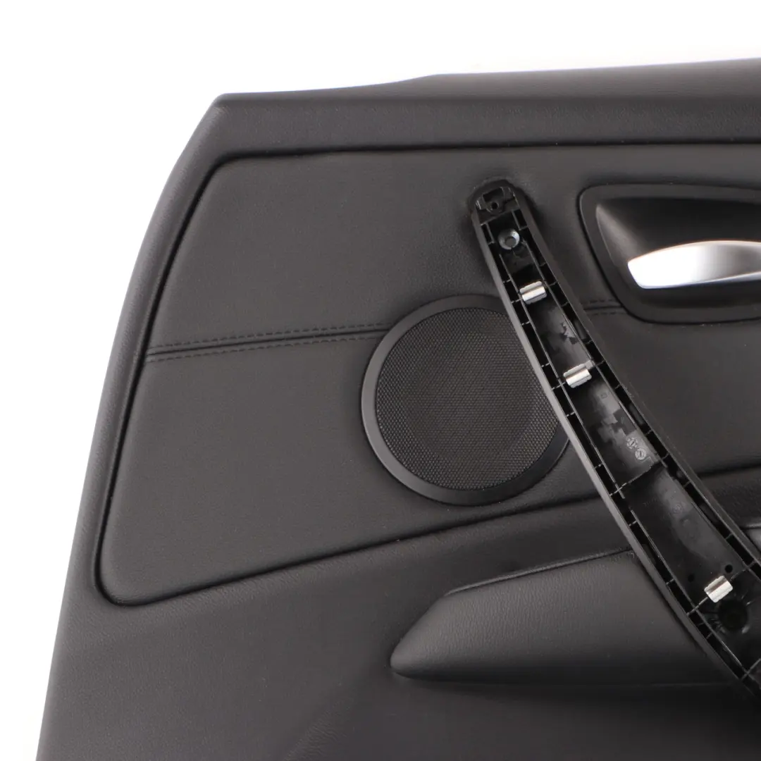 Door Card Front Right O/S Door Lining Panel Leather Boston Black to BMW E87 LCI with Part number 7224346 BMW E87 LCI Door Card Front Right O/S Door Lining Panel Leather Boston Black - SKU 7224346 - Part number 7224346