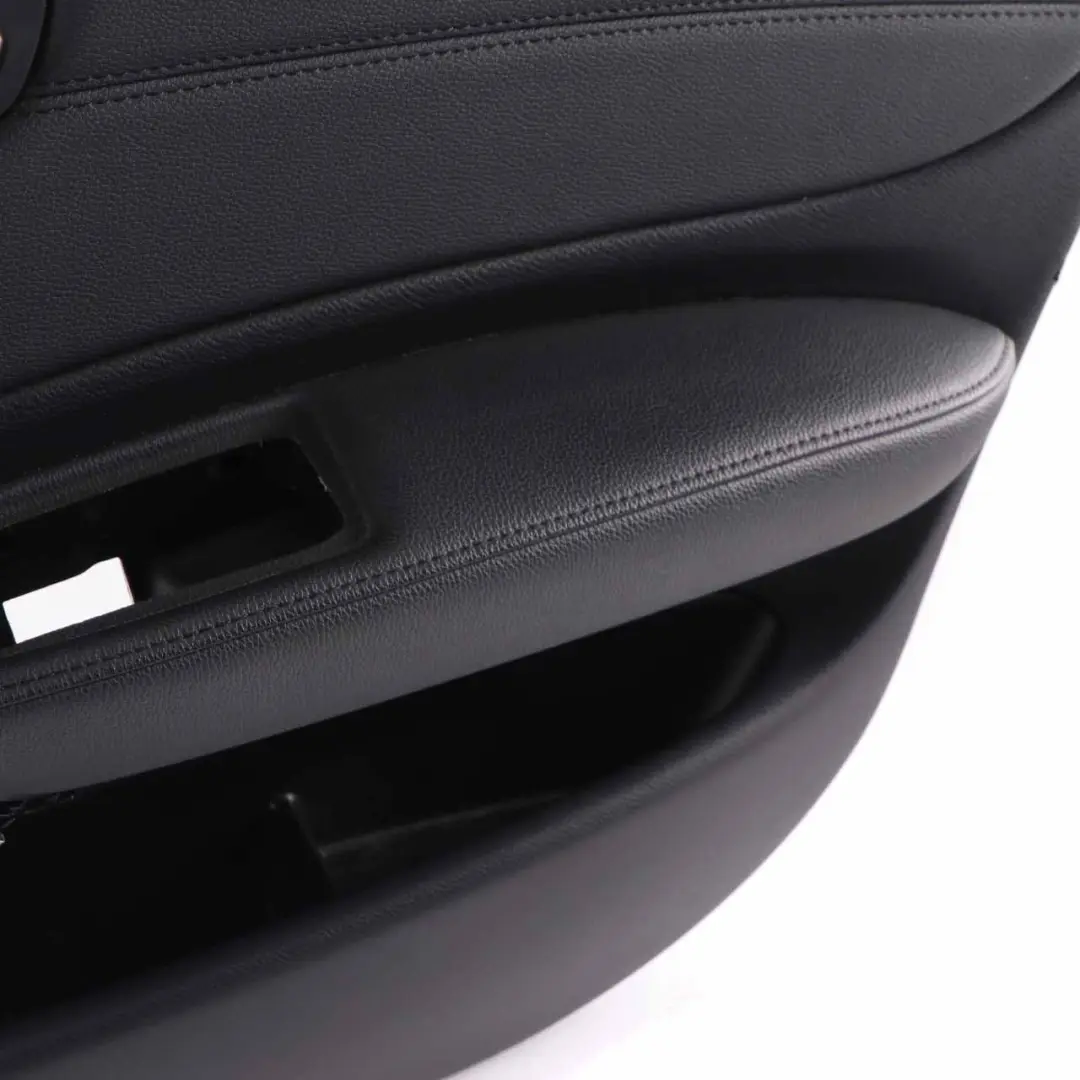 Door Card Front Right O/S Door Lining Panel Leather Boston Black to BMW E87 LCI with Part number 7224346 BMW E87 LCI Door Card Front Right O/S Door Lining Panel Leather Boston Black - SKU 7224346 - Part number 7224346