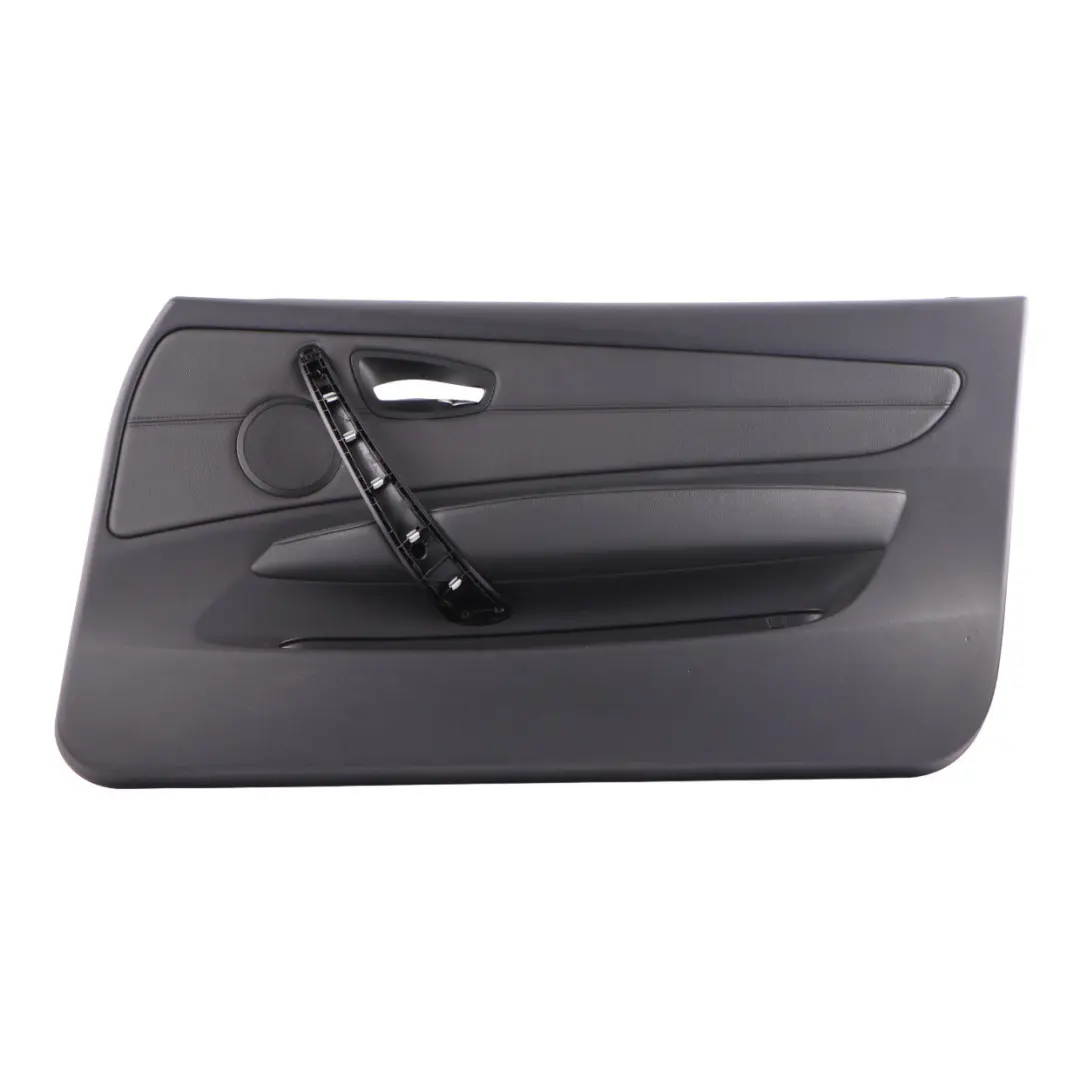 Front Right O/S Door Lining Card Black Leather to BMW E81 E82 with Part number 7224362 BMW E81 E82 Front Right O/S Door Lining Card Black Leather - SKU 7224362-1 - Part number 7224362