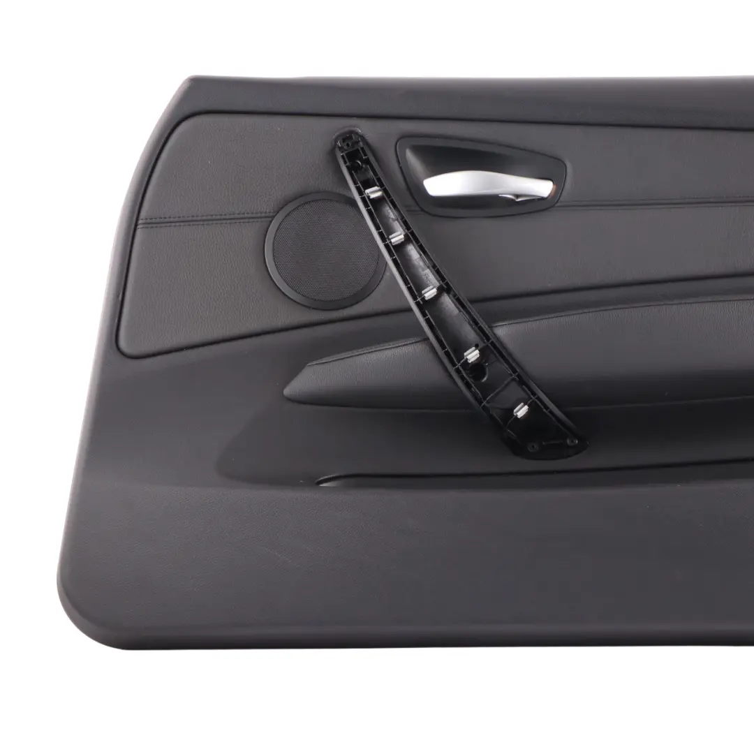 Front Right O/S Door Lining Card Black Leather to BMW E81 E82 with Part number 7224362 BMW E81 E82 Front Right O/S Door Lining Card Black Leather - SKU 7224362-1 - Part number 7224362