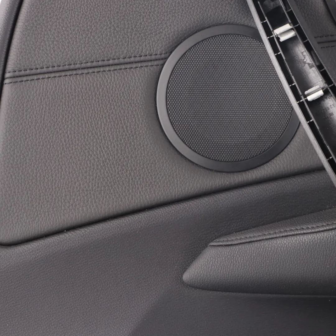 Front Right O/S Door Lining Card Black Leather to BMW E81 E82 with Part number 7224362 BMW E81 E82 Front Right O/S Door Lining Card Black Leather - SKU 7224362-1 - Part number 7224362