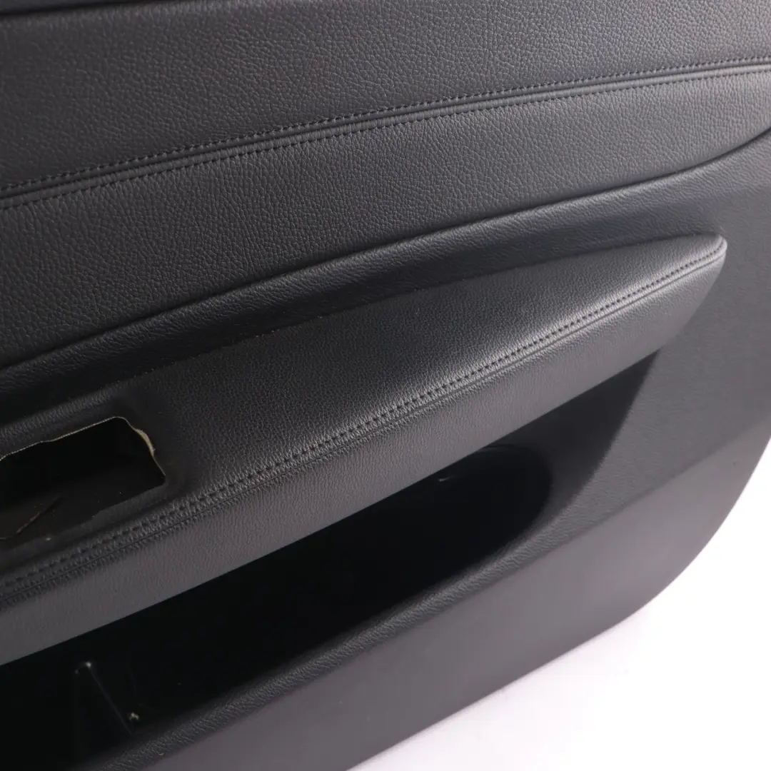 Front Right O/S Door Lining Card Black Leather to BMW E81 E82 with Part number 7224362 BMW E81 E82 Front Right O/S Door Lining Card Black Leather - SKU 7224362-1 - Part number 7224362