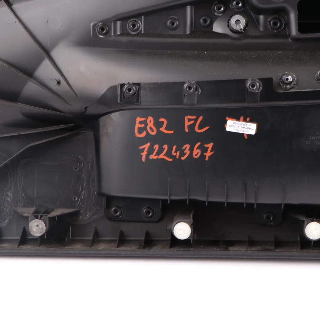 BMW E82 Door Card Front Left N/S Trim Panel Leather Boston Coral Red - SKU 7224367 - Part number 7224367