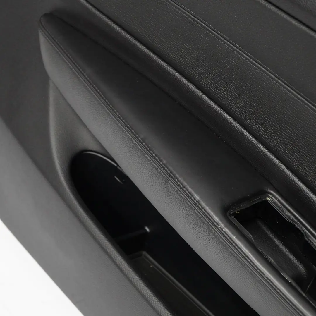 BMW E88 Cabrio Türverkleidung Abdeckung Vorn Links Leder Boston Schwarz - SKU 7224383 - Teilenummer 7224383