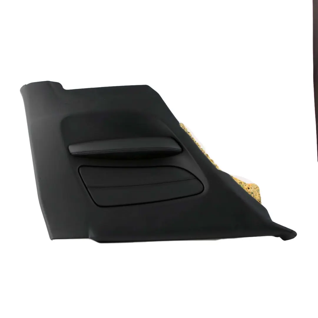 Left N/S Lateral Trim Panel Card Leather Boston Black to BMW 1 E81 1 Rear with Part number 7224395 BMW 1 E81 1 Rear Left N/S Lateral Trim Panel Card Leather Boston Black - SKU 7224395 - Part number 7224395