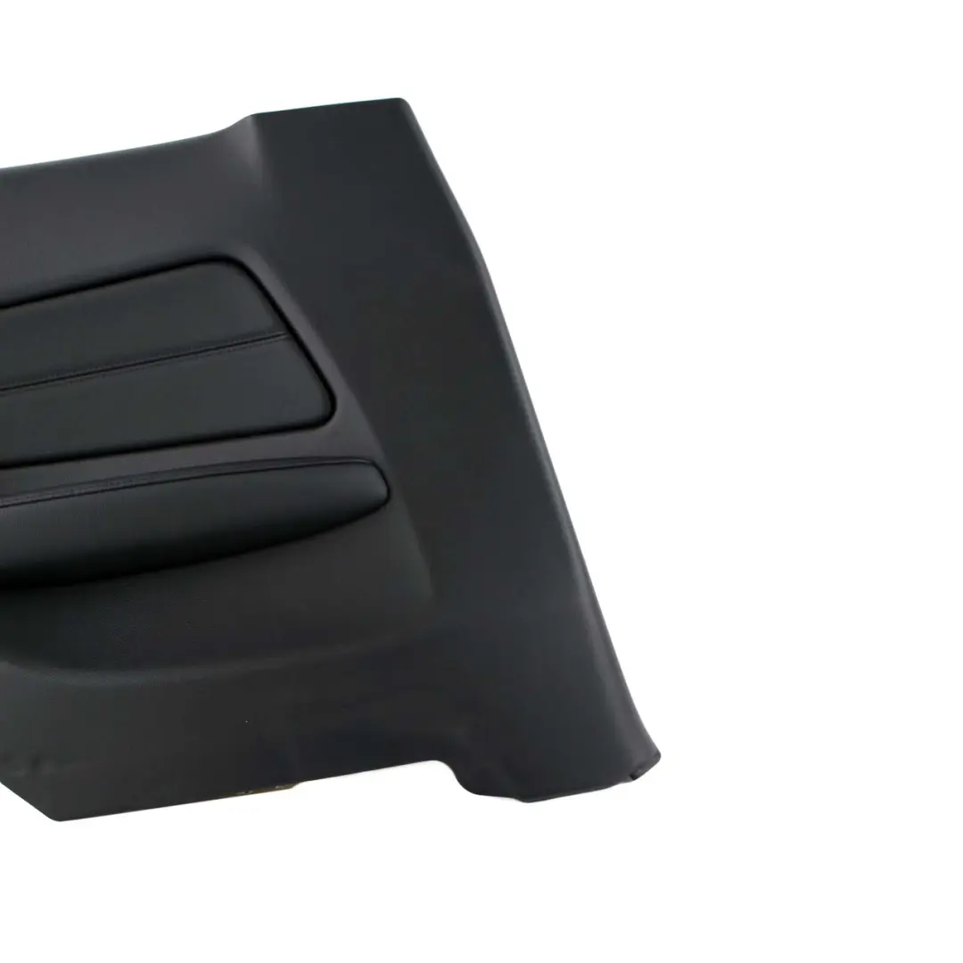 Left N/S Lateral Trim Panel Card Leather Boston Black to BMW 1 E81 1 Rear with Part number 7224395 BMW 1 E81 1 Rear Left N/S Lateral Trim Panel Card Leather Boston Black - SKU 7224395 - Part number 7224395