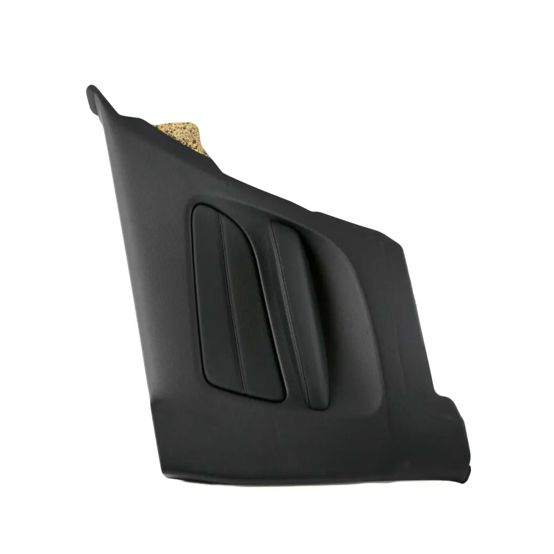 BMW E81 Trasera Derecha Lateral Panel Trim Tarjeta Cuero Boston Negro - SKU 7224396 - Número de pieza 7224396