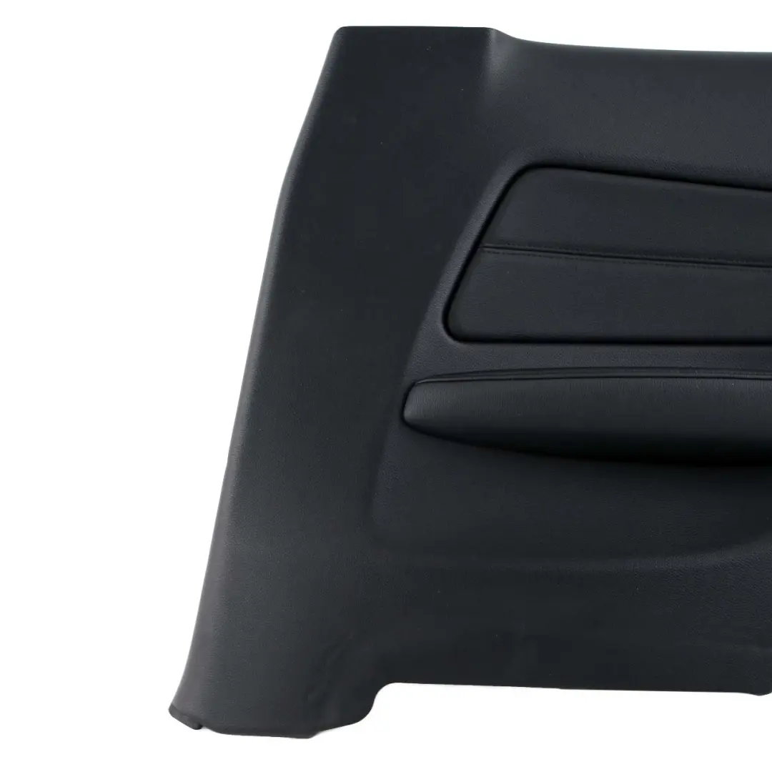 BMW 1 E81 Rear Right O/S Lateral Trim Panel Card Leather Boston Black - SKU 7224396 - Part number 7224396