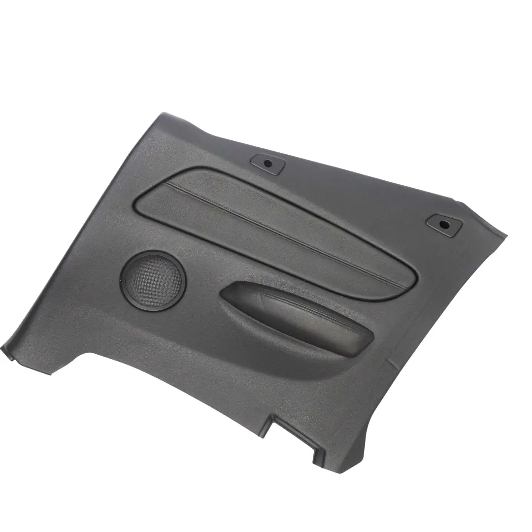 Panel Lateral Trasero Derecho Embellecedor Cuero Boston Negro para BMW E88 Cabrio con número de pieza 7224404 BMW E88 Cabrio Panel Lateral Trasero Derecho Embellecedor Cuero Boston Negro - SKU 7224404 - Número de pieza 7224404