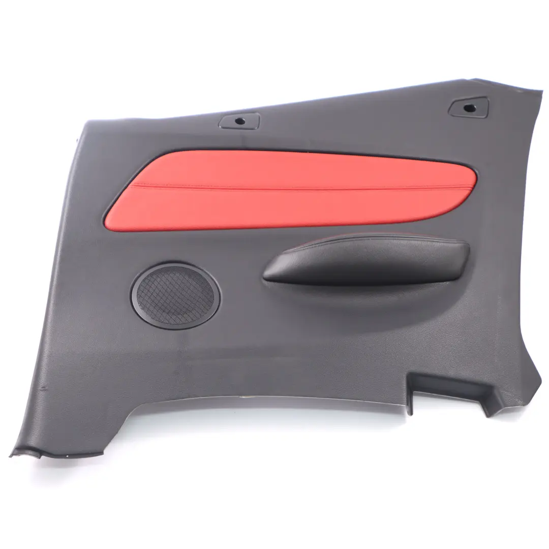 Panneau latéral de garniture Arrière Droite Recouvrement Cuir Rouge pour BMW E88 à propos du numéro de pièce 7224410 BMW E88 Panneau latéral de garniture Arrière Droite Recouvrement Cuir Rouge - SKU 7224410 - Numéro de pièce 7224410