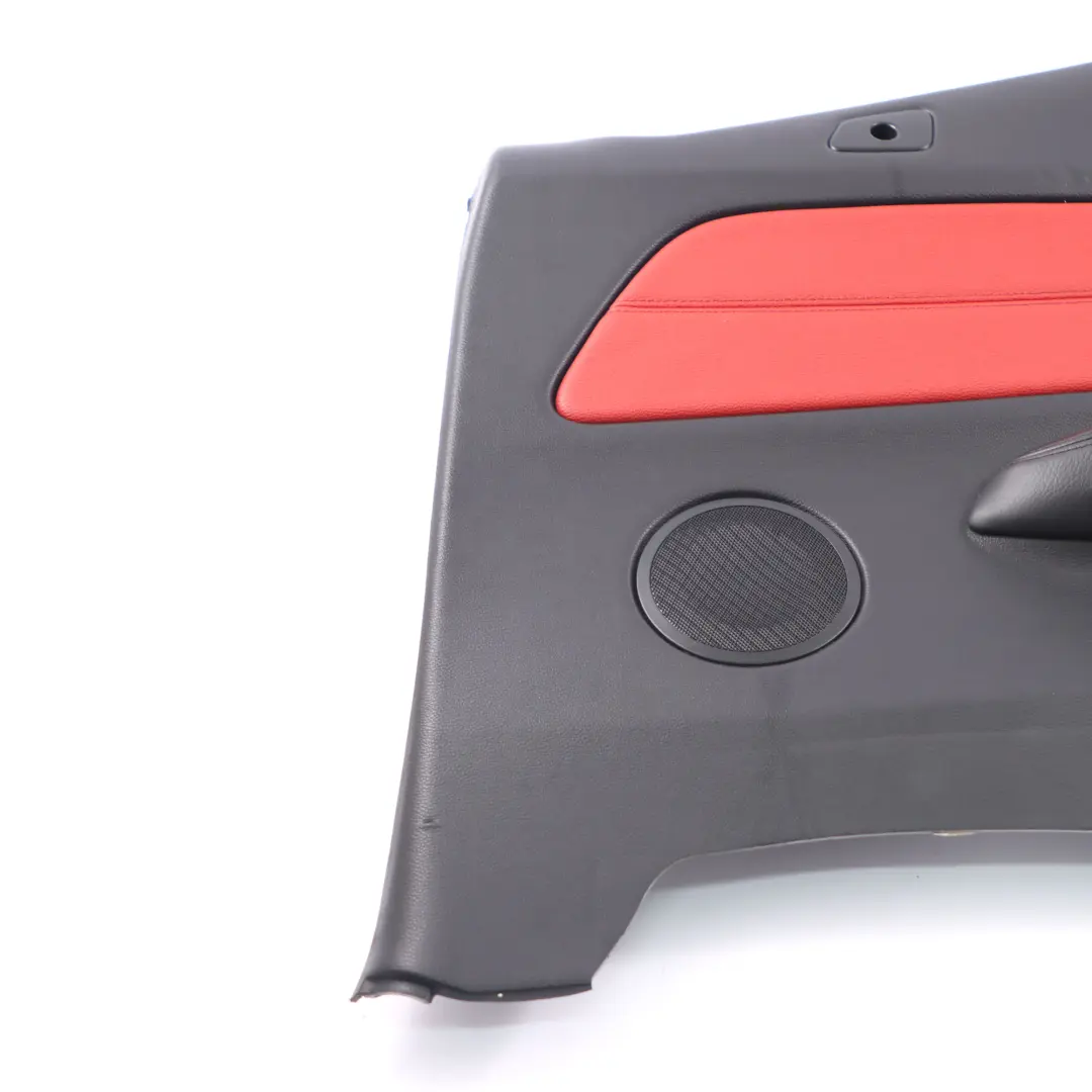 Lateral Trim Panel BMW E88 Rear Right O/S Covering Leather Boston Coral Red to with Part number 7224410 Lateral Trim Panel BMW E88 Rear Right O/S Covering Leather Boston Coral Red - SKU 7224410 - Part number 7224410