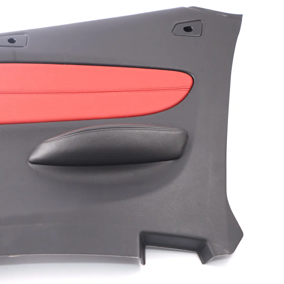 Lateral Trim Panel BMW E88 Rear Right O/S Covering Leather Boston Coral Red to with Part number 7224410 Lateral Trim Panel BMW E88 Rear Right O/S Covering Leather Boston Coral Red - SKU 7224410 - Part number 7224410