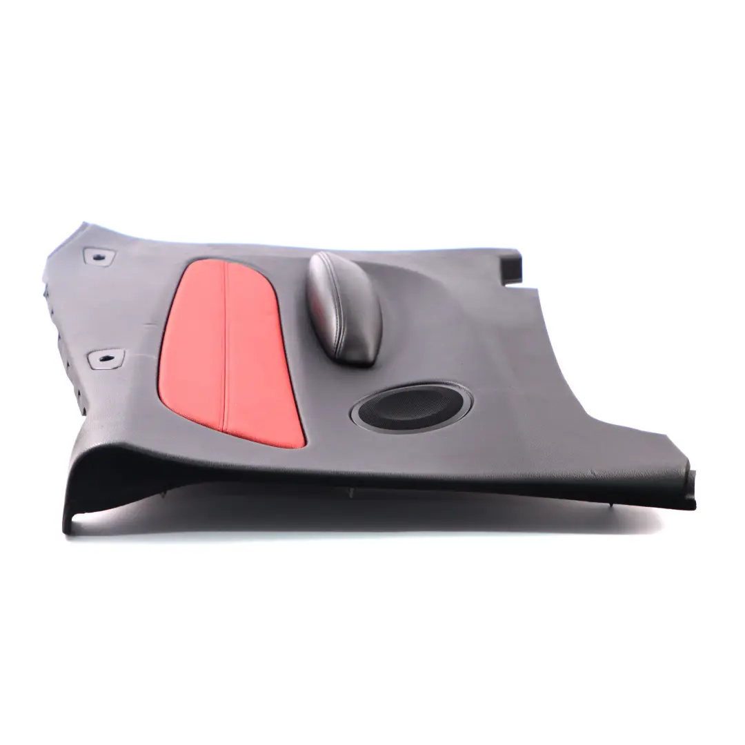 Panneau latéral de garniture Arrière Droite Recouvrement Cuir Rouge pour BMW E88 à propos du numéro de pièce 7224410 BMW E88 Panneau latéral de garniture Arrière Droite Recouvrement Cuir Rouge - SKU 7224410 - Numéro de pièce 7224410