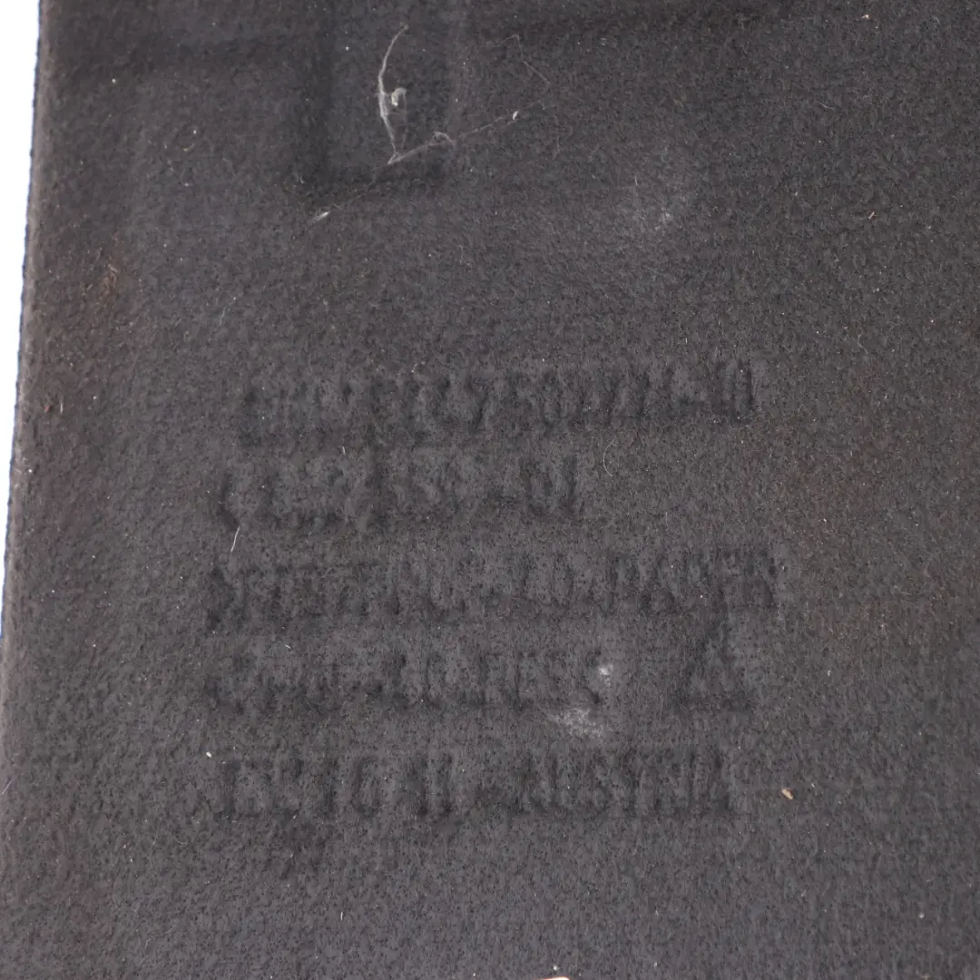 Piano Del Bagagliaio BMW F12 Copertura Moquette Bagagliaio Nero per con numero di parte 7224799 Piano Del Bagagliaio BMW F12 Copertura Moquette Bagagliaio Nero - SKU 7224799 - Numero di parte 7224799