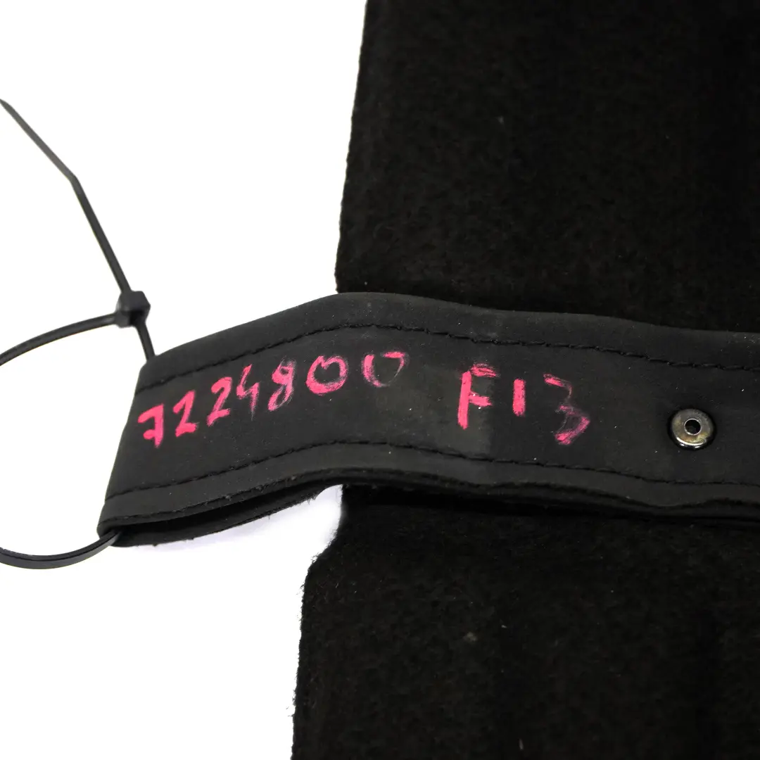 Tapis de coffre à bagages Noir pour BMW F13 à propos du numéro de pièce 7224800 BMW F13 Tapis de coffre à bagages Noir - SKU 7224800 - Numéro de pièce 7224800