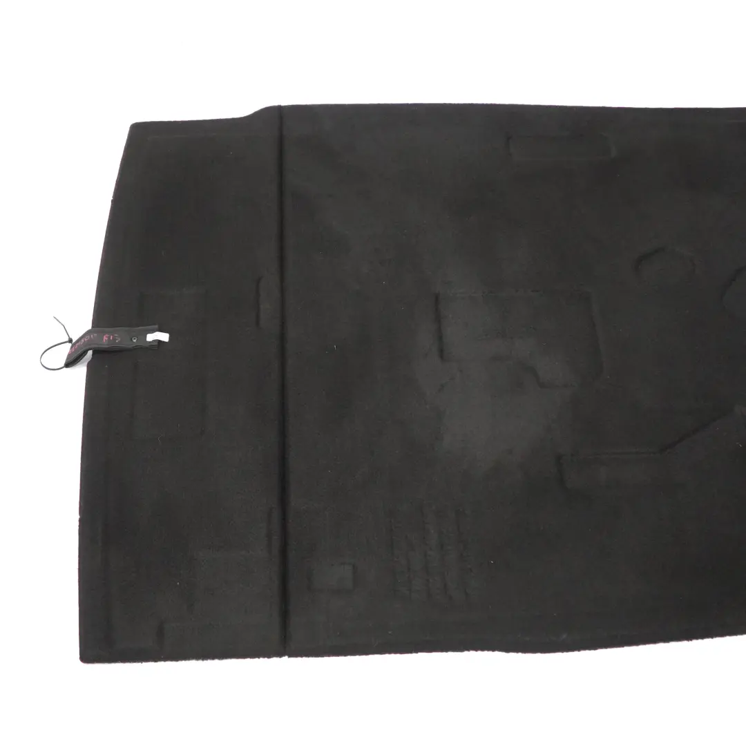 Trunk Floor Boot Carpet Luggage Compartment Cover Black to BMW F13 with Part number 7224800 BMW F13 Trunk Floor Boot Carpet Luggage Compartment Cover Black - SKU 7224800 - Part number 7224800