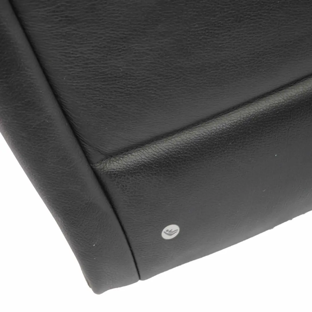 BMW X5 E70 Asiento Trasero Derecho O/S Apoyabrazos Cuero Negro Nevada - SKU 7225103-1 - Número de pieza 7225103