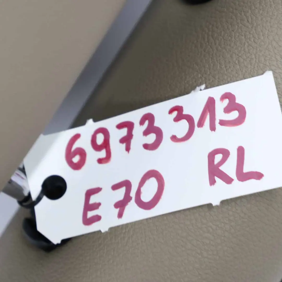 BMW X5 E70 Oparcie Fotela Kanapa Prawy Tył Skóra Nevada - SKU 7225108 - Numer Części 7225108