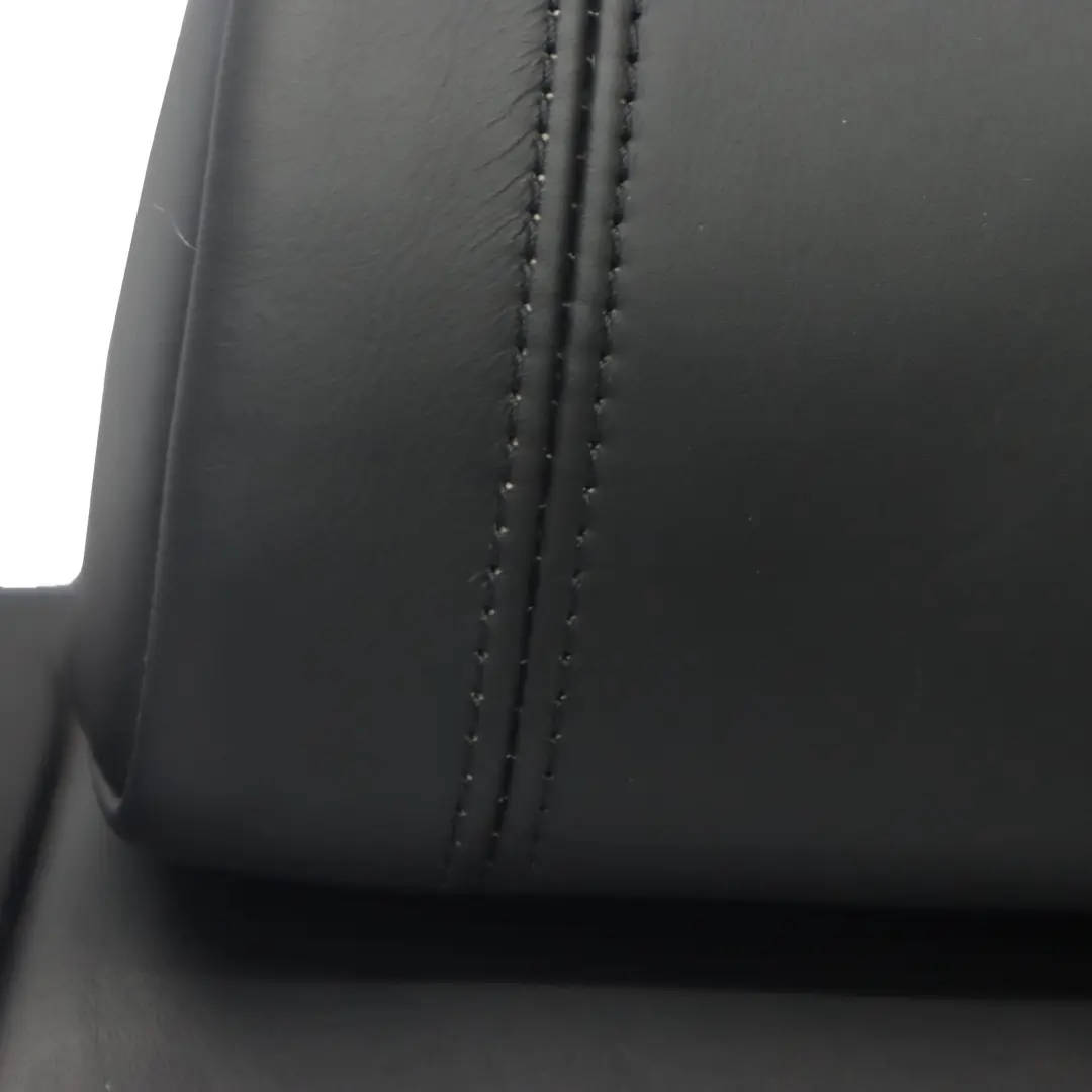 Backrest Rear Right O/S Seat Back Cover Black Leather Nappa to BMW X5 E70 Seat with Part number 7225164 BMW X5 E70 Seat Backrest Rear Right O/S Seat Back Cover Black Leather Nappa - SKU 7225113 - Part number 7225164