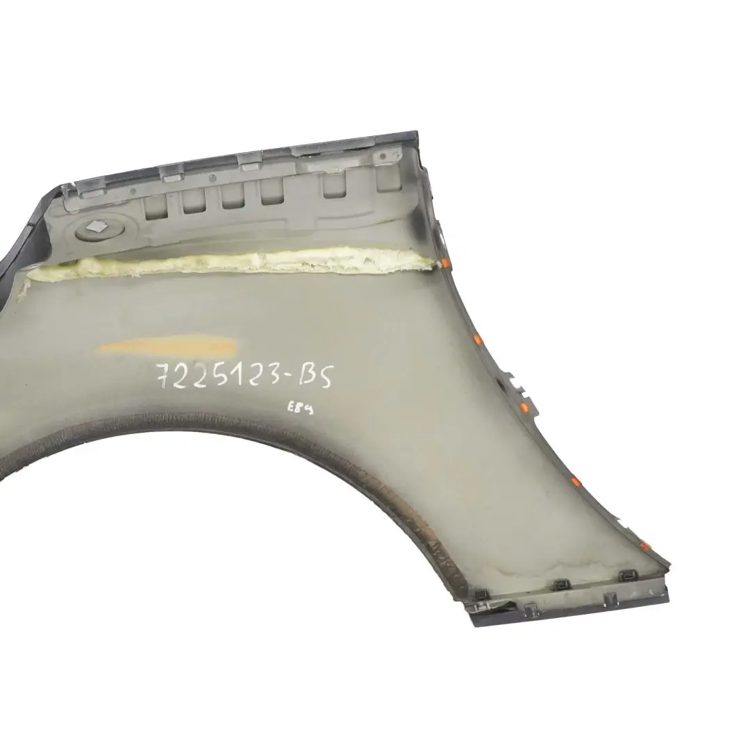 Panel lateralBMW Z4 E89 Trasero Izquierdo Guardabarros Negro Zafiro - 475 para con número de pieza 7225123 Panel lateralBMW Z4 E89 Trasero Izquierdo Guardabarros Negro Zafiro - 475 - SKU 7225123-BS - Número de pieza 7225123