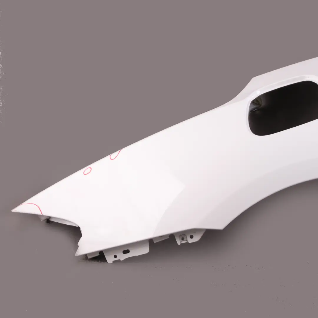 Side Panel BMW Z4 E89 Rear Right O/S Quarter Wing Fender Alpinweiss White - 300 to with Part number 7225124 Side Panel BMW Z4 E89 Rear Right O/S Quarter Wing Fender Alpinweiss White - 300 - SKU 7225124-AW - Part number 7225124