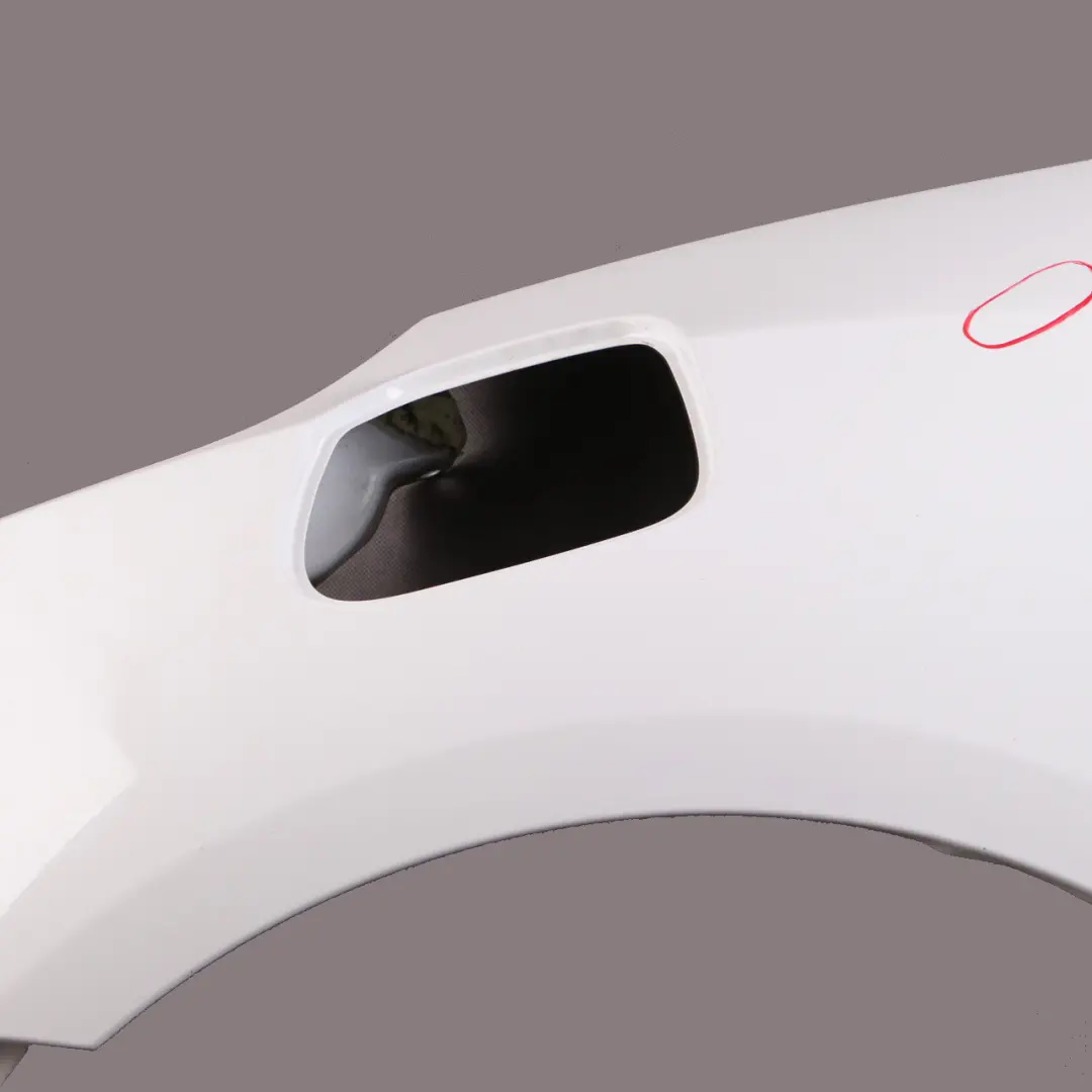 Side Panel BMW Z4 E89 Rear Right O/S Quarter Wing Fender Alpinweiss White - 300 to with Part number 7225124 Side Panel BMW Z4 E89 Rear Right O/S Quarter Wing Fender Alpinweiss White - 300 - SKU 7225124-AW - Part number 7225124