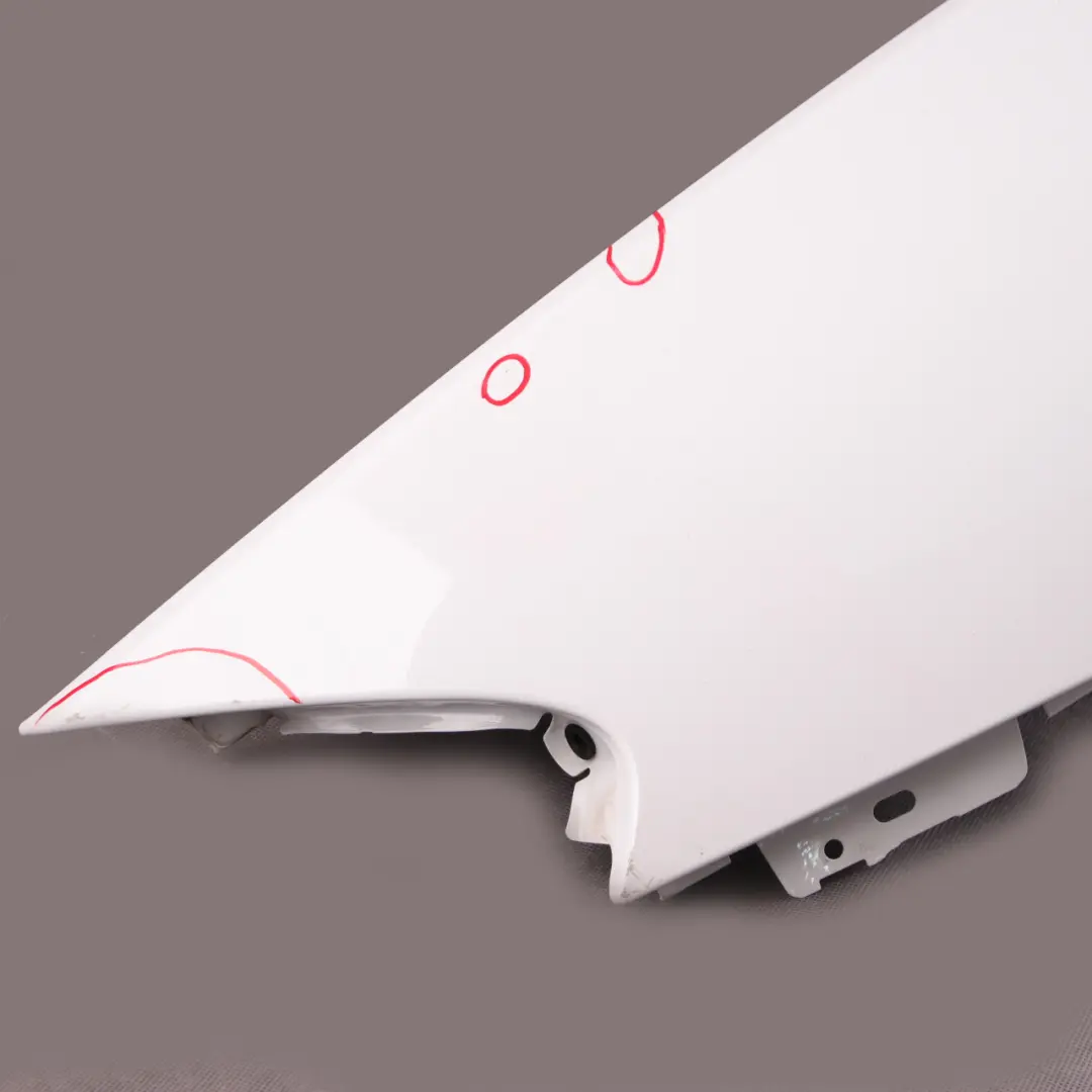 Side Panel BMW Z4 E89 Rear Right O/S Quarter Wing Fender Alpinweiss White - 300 to with Part number 7225124 Side Panel BMW Z4 E89 Rear Right O/S Quarter Wing Fender Alpinweiss White - 300 - SKU 7225124-AW - Part number 7225124