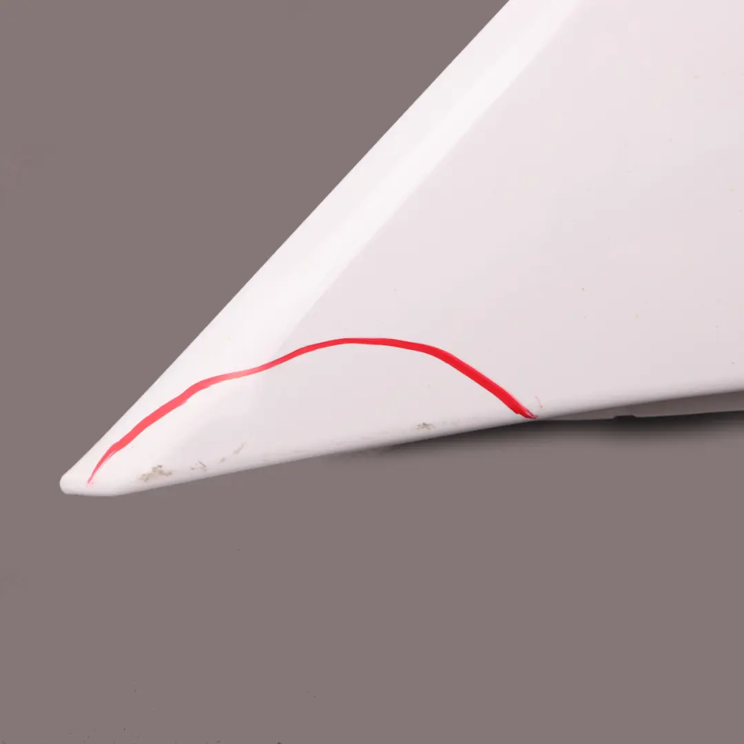 Side Panel BMW Z4 E89 Rear Right O/S Quarter Wing Fender Alpinweiss White - 300 to with Part number 7225124 Side Panel BMW Z4 E89 Rear Right O/S Quarter Wing Fender Alpinweiss White - 300 - SKU 7225124-AW - Part number 7225124