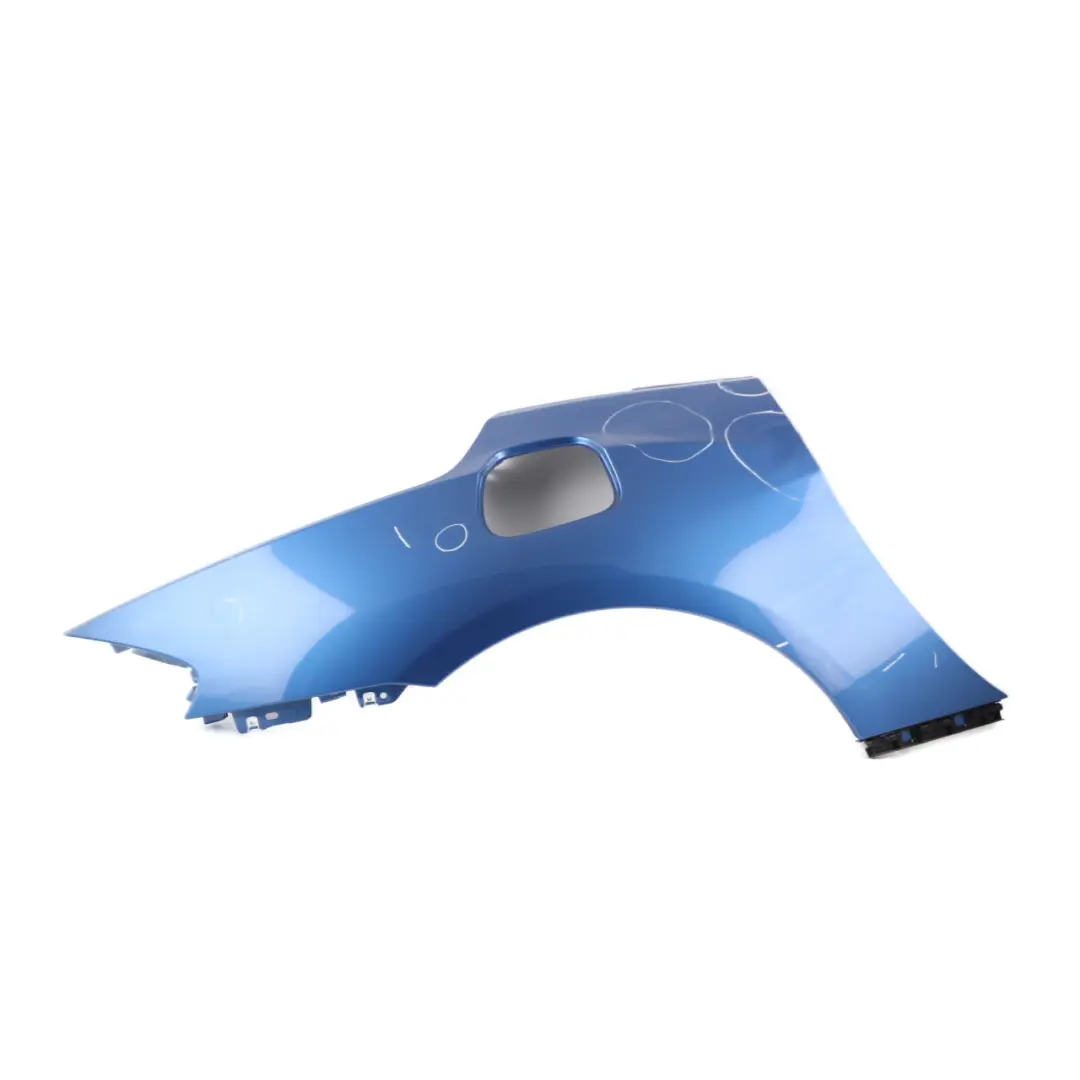 Side Panel BMW Z4 E89 Rear Right O/S Quarter Wing Fender Estoril Blue - B45 to with Part number 7225124 Side Panel BMW Z4 E89 Rear Right O/S Quarter Wing Fender Estoril Blue - B45 - SKU 7225124-EB - Part number 7225124