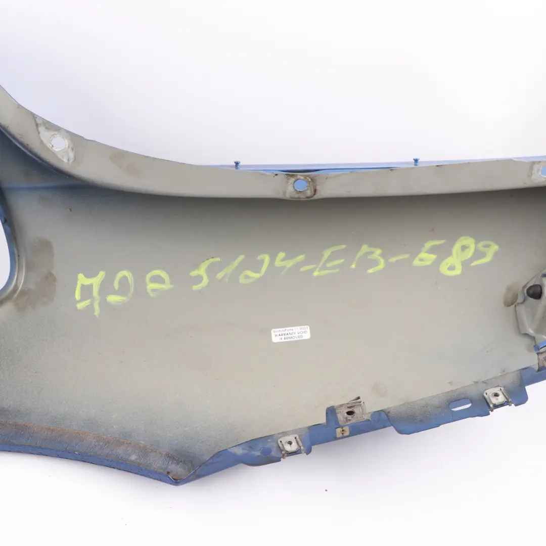 Side Panel BMW Z4 E89 Rear Right O/S Quarter Wing Fender Estoril Blue - B45 to with Part number 7225124 Side Panel BMW Z4 E89 Rear Right O/S Quarter Wing Fender Estoril Blue - B45 - SKU 7225124-EB - Part number 7225124