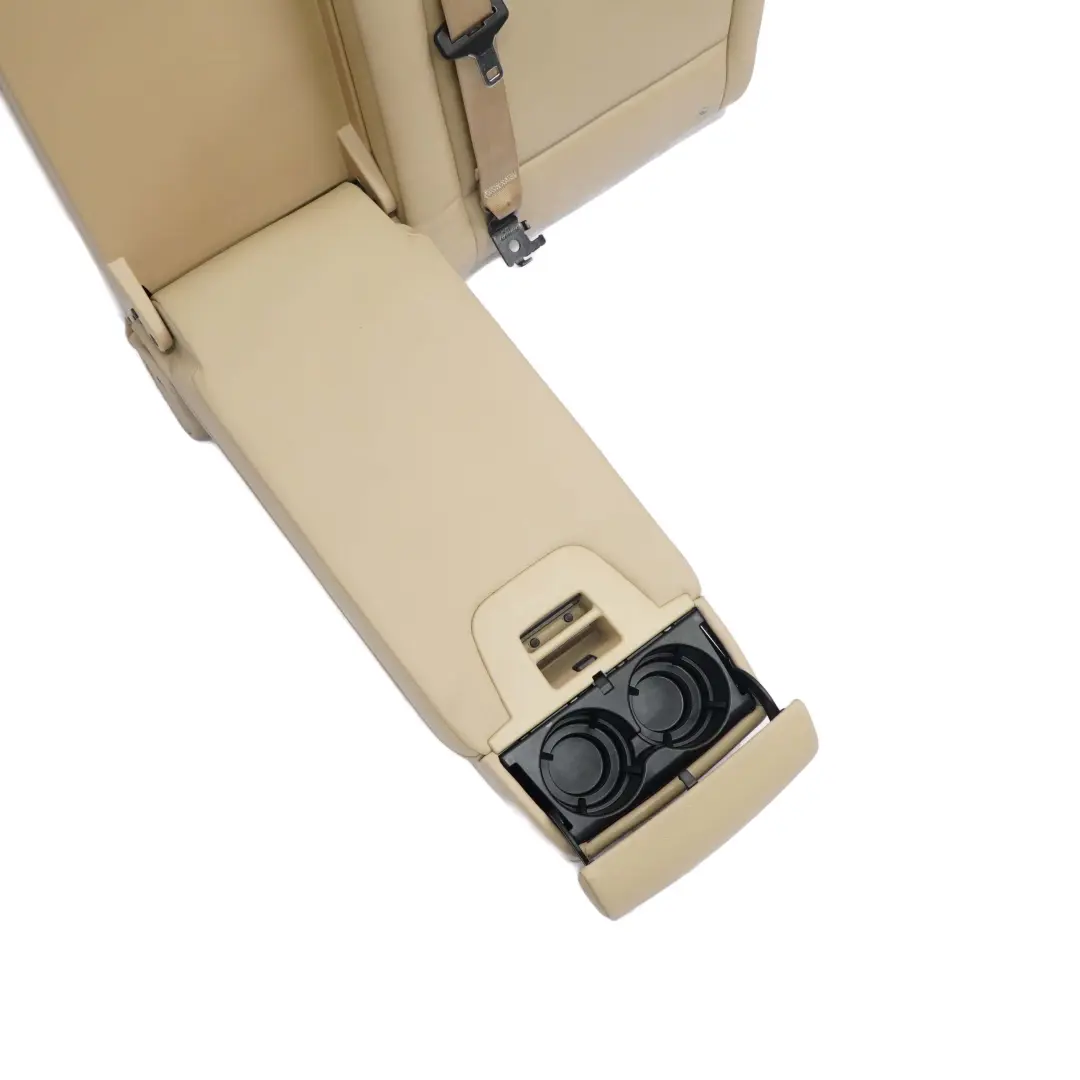 Siege arriere gauche avec accoudoir en cuir beige Nevada pour BMW X5 E70 à propos du numéro de pièce 7225154 BMW X5 E70 Siege arriere gauche avec accoudoir en cuir beige Nevada - SKU 7225154 - Numéro de pièce 7225154