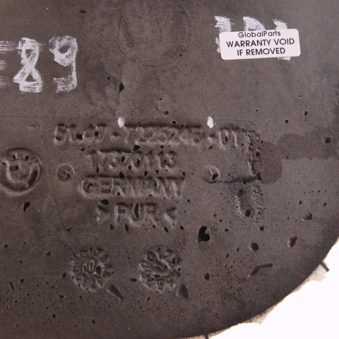 Support Cover Roof Pump Motor to BMW Z4 Series E89 Roadster Cabrio Convertible with Part number 7225246 BMW Z4 Series E89 Roadster Cabrio Convertible Support Cover Roof Pump Motor - SKU 7225246 - Part number 7225246