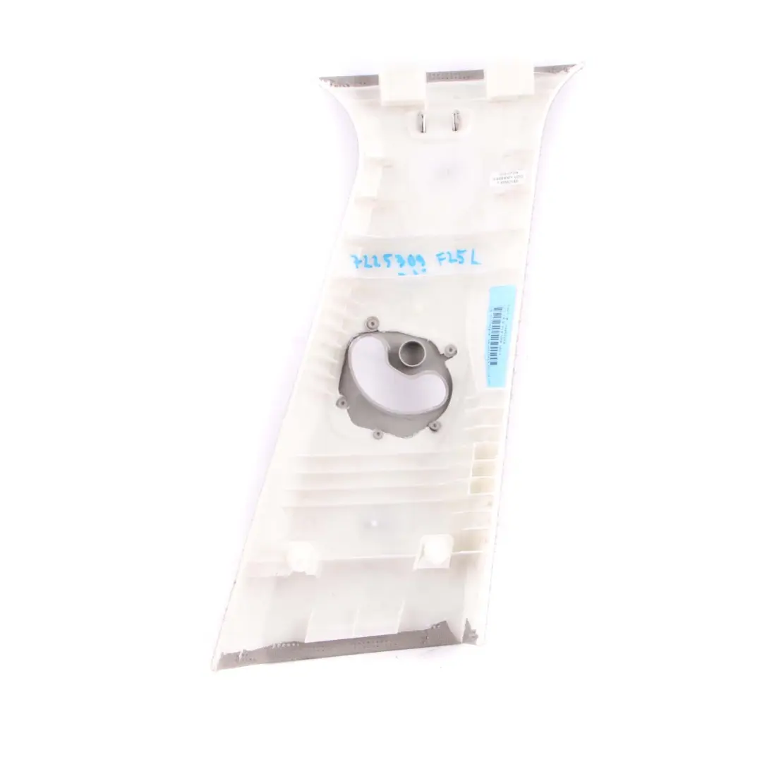  Pilar B BMW X3 F25 Tapa Columna Panel Superior Izquierdo Gris - SKU 7225309 - Número de pieza 7225309