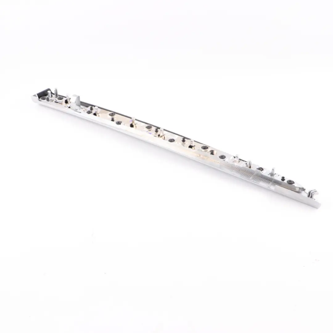 Door Trim BMW F10 F11 Interior Rear Left Door Cover Trim Strip Aluminium to with Part number 7225523 Door Trim BMW F10 F11 Interior Rear Left Door Cover Trim Strip Aluminium - SKU 7225523-1 - Part number 7225523