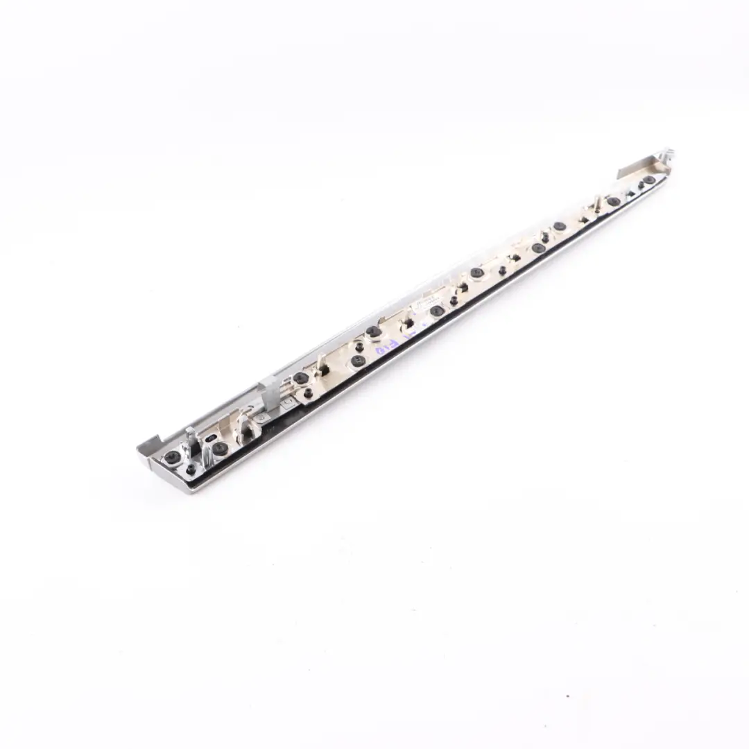BMW F10 F11 Interior Rear Right Door Cover Handle Trim Strip Aluminium - SKU 7225524-1 - Part number 7225524