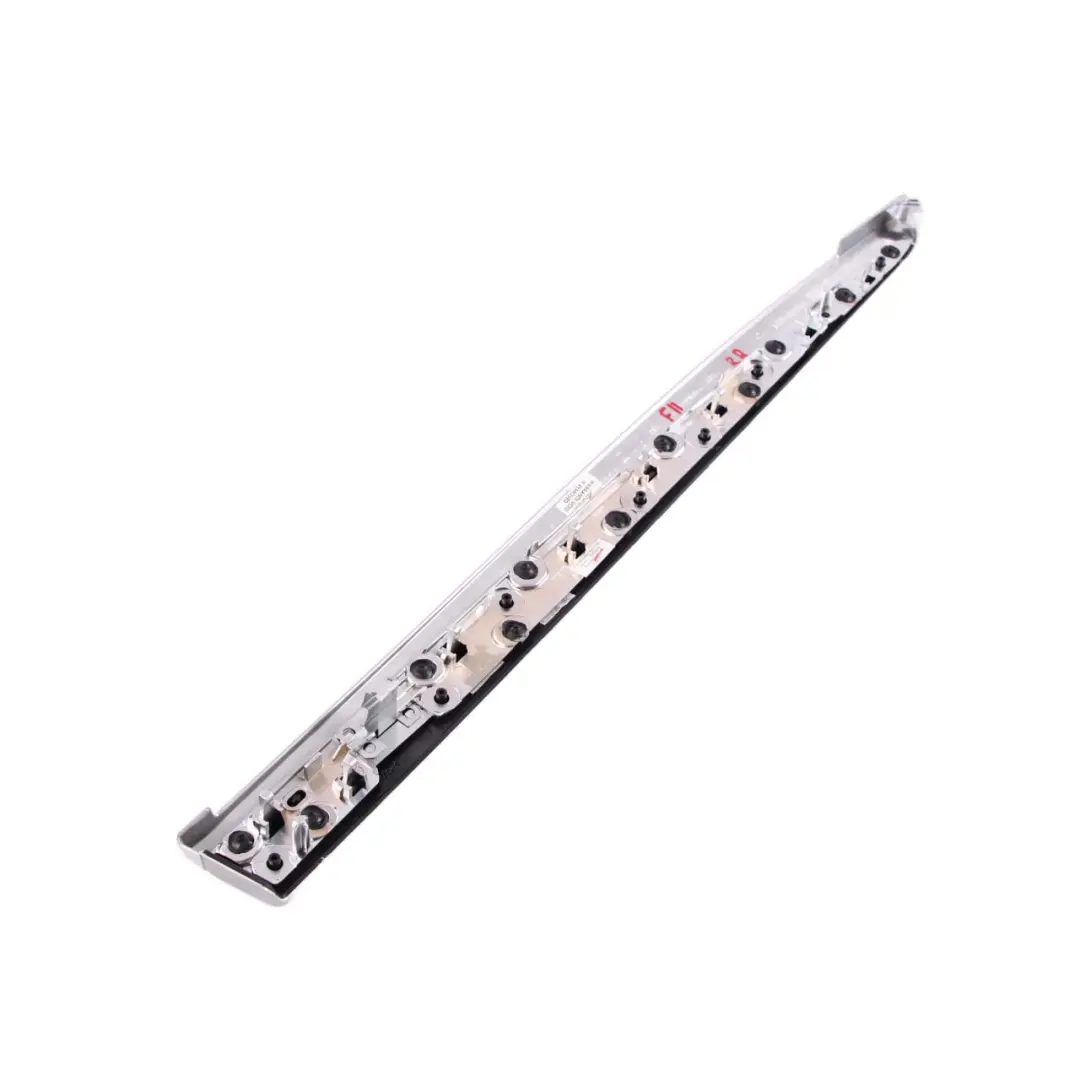 BMW F10 F11 Interior Rear Right Door Cover Handle Trim Strip Aluminium - SKU 7225524 - Part number 7225524