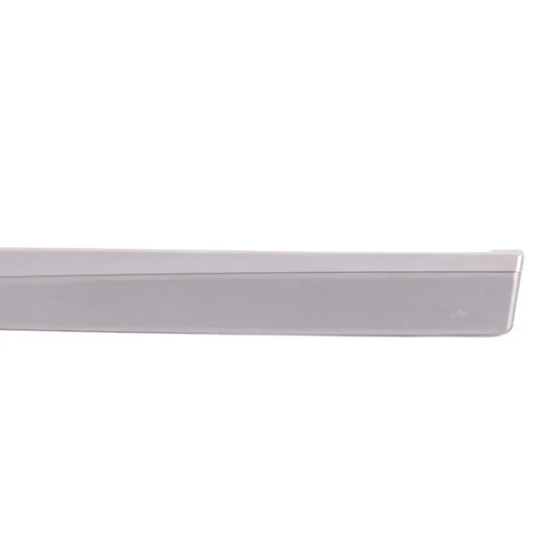 BMW F10 F11 Interior Door Cover Handle Trim Strip Rear Right O/S Aluminium - SKU 7225524 - Part number 7225524