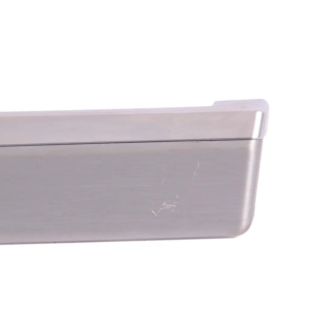 BMW F10 F11 Interior Door Cover Handle Trim Strip Rear Right O/S Aluminium - SKU 7225524 - Part number 7225524