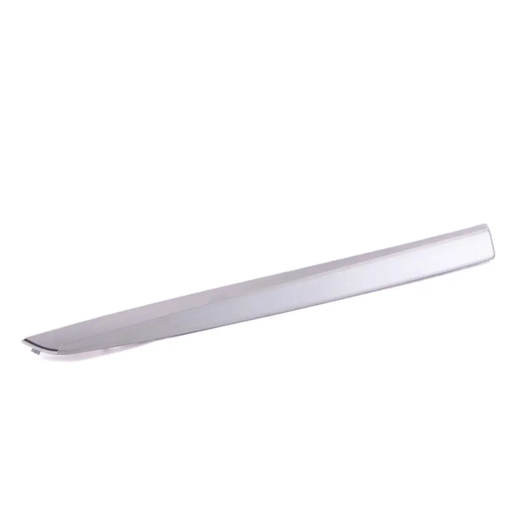 BMW F10 F11 Interior Door Cover Handle Trim Strip Rear Right O/S Aluminium - SKU 7225524 - Part number 7225524