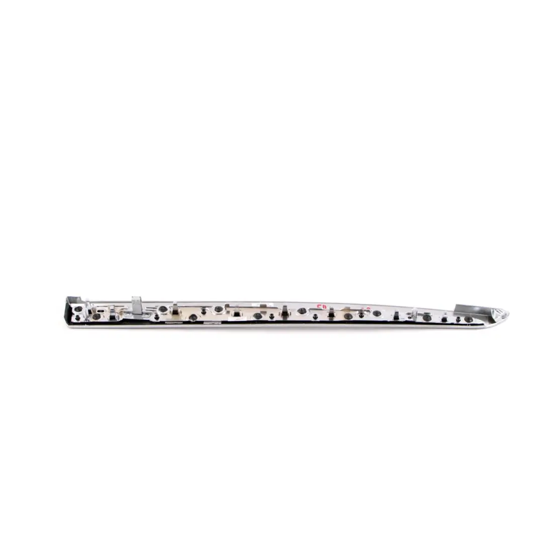 BMW F10 F11 Interior Door Cover Handle Trim Strip Rear Right O/S Aluminium - SKU 7225524 - Part number 7225524